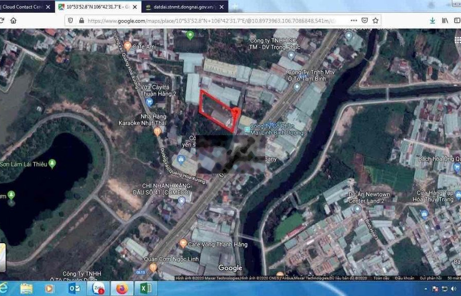 bán lô đất 3790m2 quy hoạch đất ở ngay trung tâm tp Thuận An, 96tỷ9 TL -01