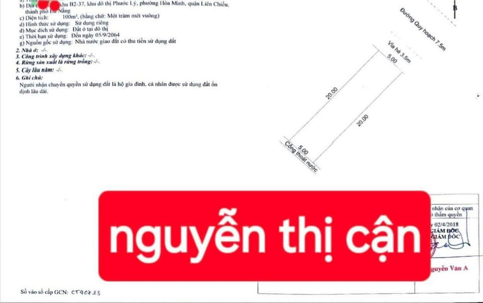 Bán đất huyện Duy Xuyên tỉnh Quảng Nam giá 2.75 tỷ-0