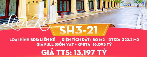 Bán LIỀN KỀ SH3-21 - Vinhomes Ocean Park - Giá 13,x tỷ - Liên hệ: 0968 834 *** -03