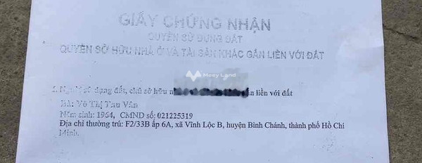 Hướng Nam, bán nhà có diện tích gồm 320m2 trong Vĩnh Lộc B, Bình Chánh bán ngay với giá hấp dẫn từ 8 tỷ tổng quan nhà này có 1 PN, 1 WC-03