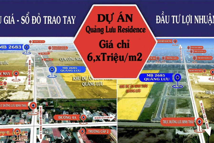 10 lý do không thể bỏ lỡ cơ hội sở hữu lô đất đầy tiềm năng tại dự án Quảng Lưu Residence-01