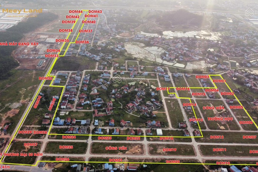Bán 30-30,31,33 dự án đất đấu giá Hồng Tiến, Thái Nguyên, nằm giữa 3 khu công nghiệp-01
