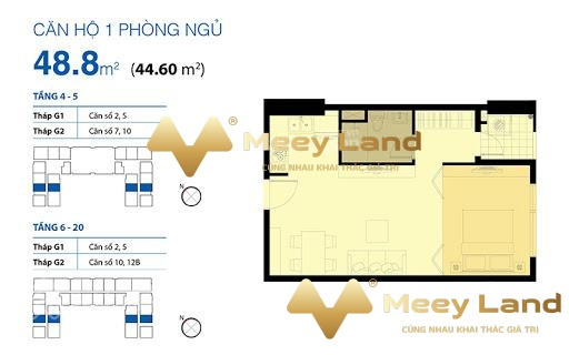 Bán căn hộ giá 2,7 tỷ, diện tích 48m2 tại Phường 2, Hồ Chí Minh-01