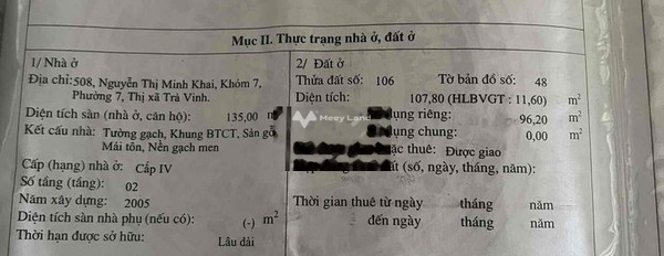 Trong ngôi nhà này gồm 1 phòng ngủ bán nhà giá bán đặc biệt từ 7 tỷ có diện tích chính 135m2 vị trí mặt tiền tọa lạc ngay trên Phường 7, Trà Vinh-02