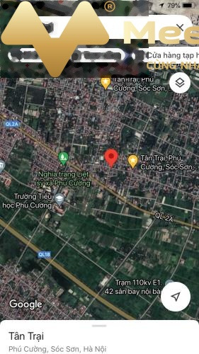 Phú Cường, Sóc Sơn bán đất giá bán liền 990 triệu diện tích cụ thể 78 m2-01
