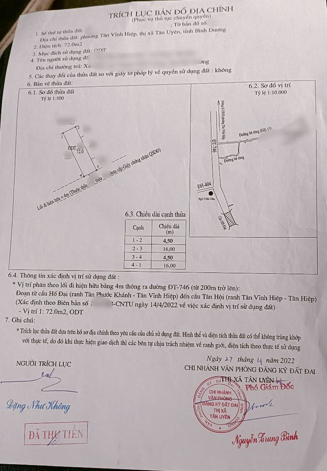 Bán nhà riêng thị xã Tân Uyên tỉnh Bình Dương giá 1.3 tỷ-4