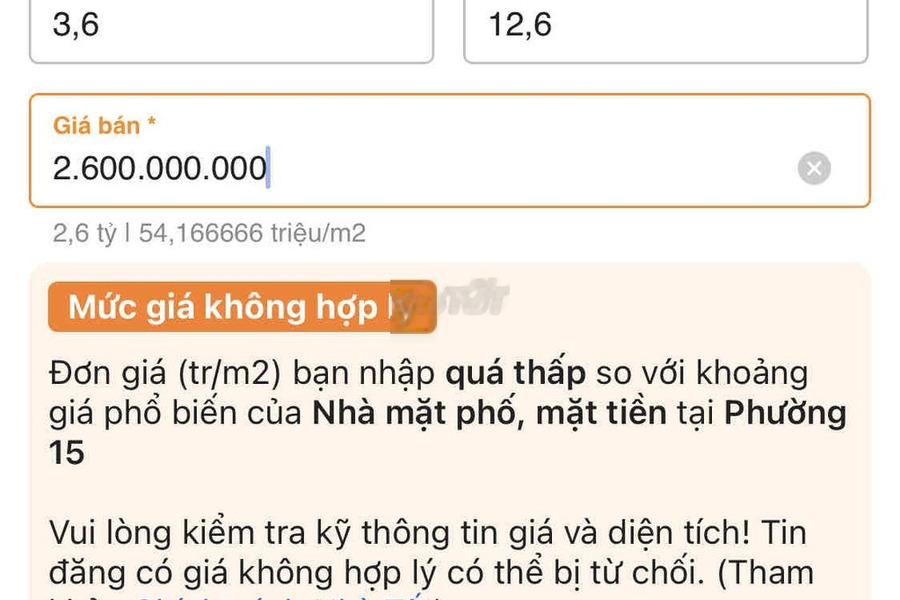 Bán nhà 2 Mặt Tiền đường Mễ Cốc 2tỷ6 -01