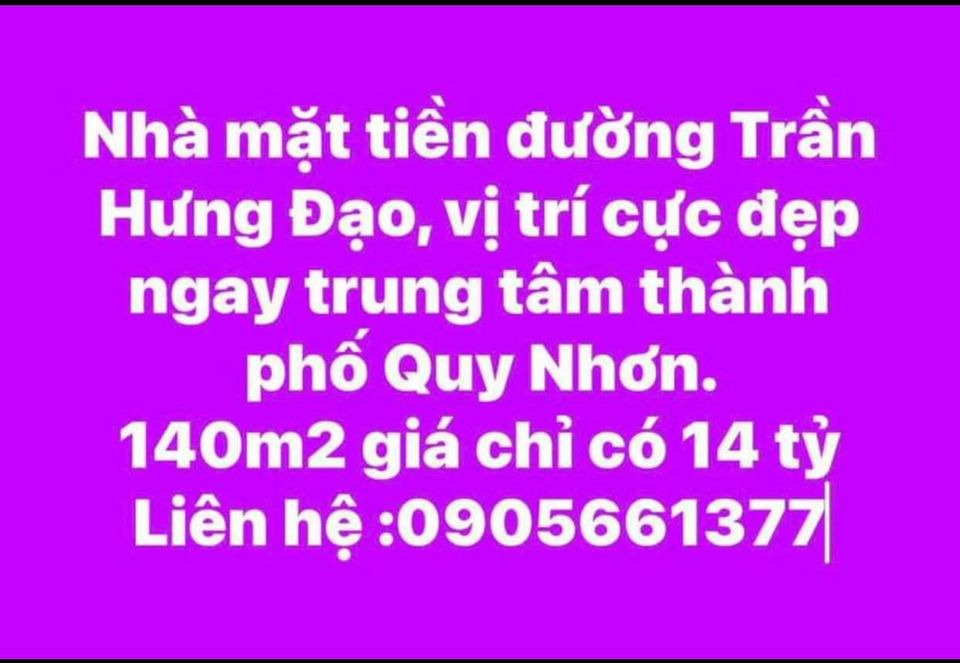 Bán nhà riêng thành phố Quy Nhơn tỉnh Bình Định giá 14.0 tỷ-0