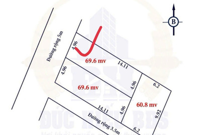 Bán đất huyện Sóc Sơn thành phố Hà Nội giá 4.95 tỷ