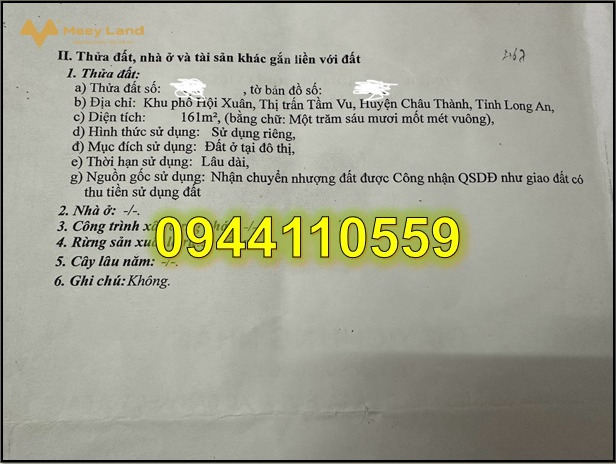 Chính chủ cần bán nhanh dãy nhà trọ đang cho thuê Thị trấn Tầm Vu, Châu Thành, Long An, giá 1,7 tỷ