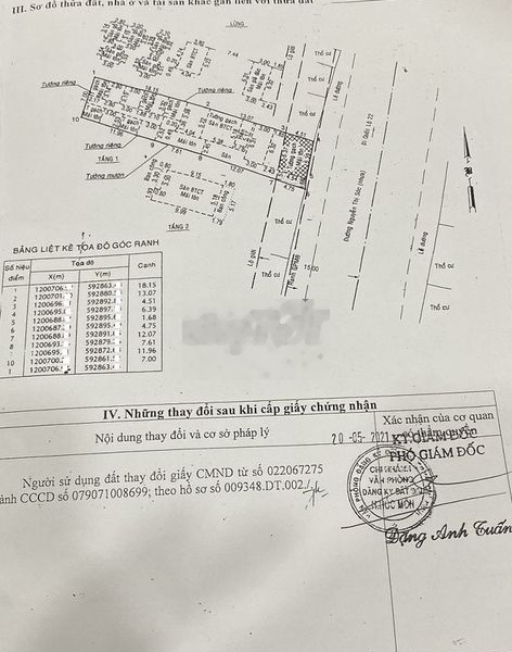 Nhà cấp 4 mặt tiền đường Nguyễn thị Sóc (8m x 36m) xã Bà điểm Hóc môn -01