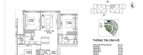 Bán chung cư nằm trên Tây Hồ, Hà Nội, ngôi căn hộ bao gồm 3 PN, 2 WC hỗ trợ pháp lý-03