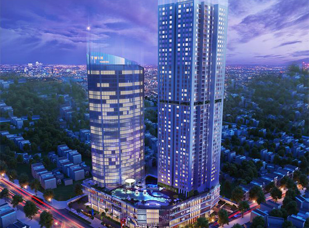 Cho thuê căn hộ cao cấp FLC Twin Towers 265 Cầu Giấy – 125m2 – Full đồ đẹp