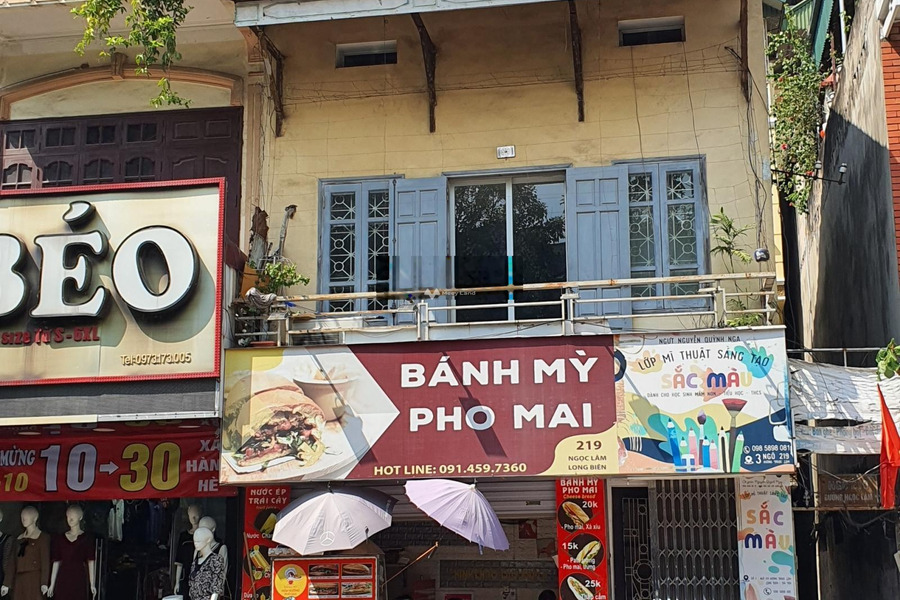 Bán nhà mặt phố Ngọc Lâm đang cho thuê làm quán coffe, 100m2, mt 6.3m, giá chỉ 27.5 tỷ -01