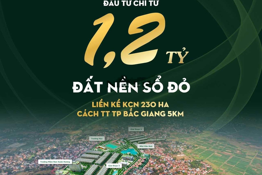 Đầu tư bất động sản bán đất Xuân Hương, Bắc Giang giá bán cực rẻ chỉ 1.2 tỷ với diện tích khoảng 90m2-01