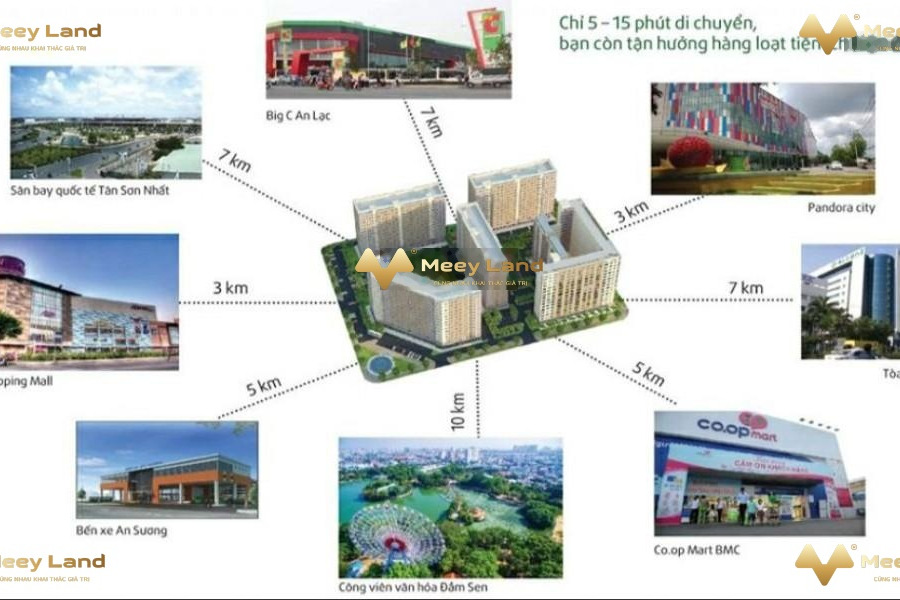 Mua căn khác nên, bán chung cư vị trí đặt vị trí nằm trên Phường Thới An, Hồ Chí Minh bán ngay với giá công khai 1.5 tỷ với dt là 62m2-01