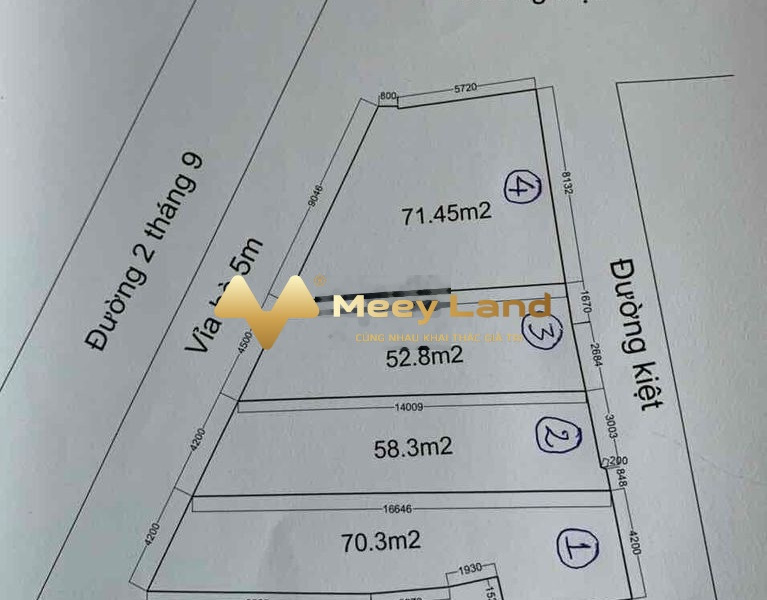 Bán đất diện tích như sau 71m2 vị trí đặt nằm ngay Đường 2/9, Hòa Cường Nam-01
