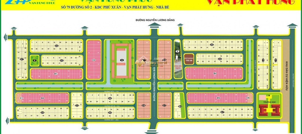 Bán đất Huỳnh Tấn Phát, Hồ Chí Minh, 240m2