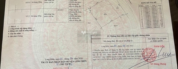 Bán đất 25 tỷ Lê Duẩn, Bà Rịa-Vũng Tàu có diện tích quy ước 1392m2-02