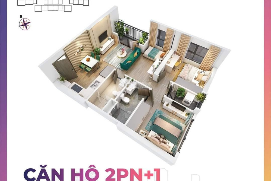 Chỉ 2.72 tỷ bán căn hộ có diện tích khoảng 70m2 bên trong Nam Từ Liêm, Hà Nội-01