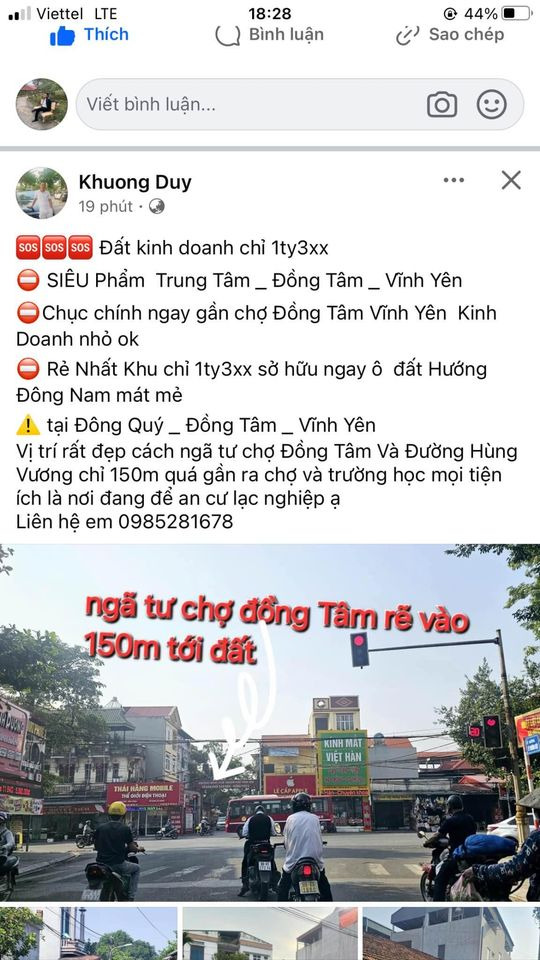 Bán đất thành phố Vĩnh Yên tỉnh Vĩnh Phúc giá 2.05 tỷ-2