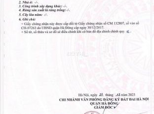 Bán đất khu dịch vụ Đào Đất Hàng Bè, Kiến Hưng, Hà Đông dt 50m2 sổ đỏ chính chủ đầu tư sinh lời cao -03