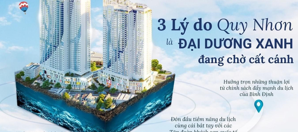 Cơ hội sở hữu căn hộ cao cấp có 1 0 2 tại thành phố biển Quy Nhơn