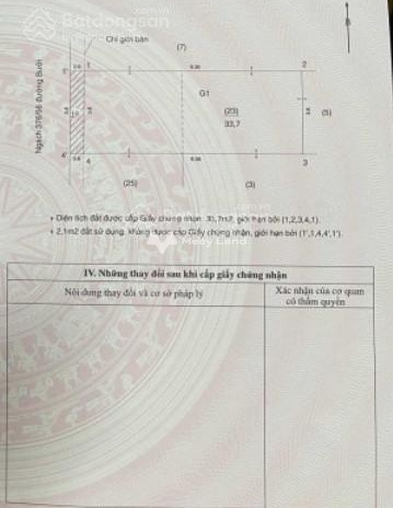 Vĩnh Phúc, Hà Nội bán đất giá bán khủng 4.04 tỷ diện tích rộng rãi 33.7m2