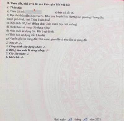 Cần bán đất nền dự án thành phố huế tỉnh thừa thiên huế giá 2.4 tỷ-6