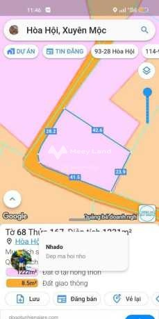 Tọa lạc ngay tại Hòa Hội, Xuyên Mộc bán đất giá bán cạnh tranh từ 1.2 tỷ diện tích khoảng là 1200m2