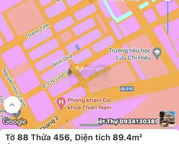 Bán lô Liên kế ngang 5,4m khu Đô thị Chí Linh, Vũng Tàu 