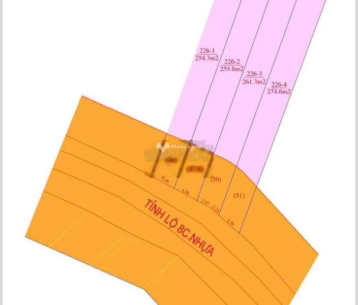 Khánh Hiệp, Khánh Hòa bán đất giá cực mềm từ 345 triệu, hướng Tây Nam với diện tích khoảng 254m2-01