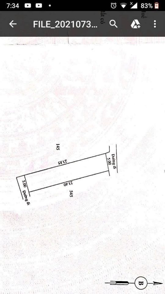 Bán đất huyện Phú Vang tỉnh Thừa Thiên Huế giá 1.54 tỷ-0