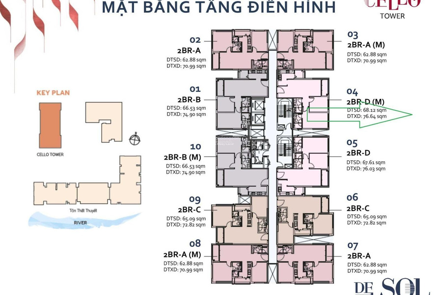 Bán căn hộ tọa lạc ngay tại Quận 4, Hồ Chí Minh, căn hộ gồm có tất cả 2 PN, 2 WC còn chần chờ gì nữa-01