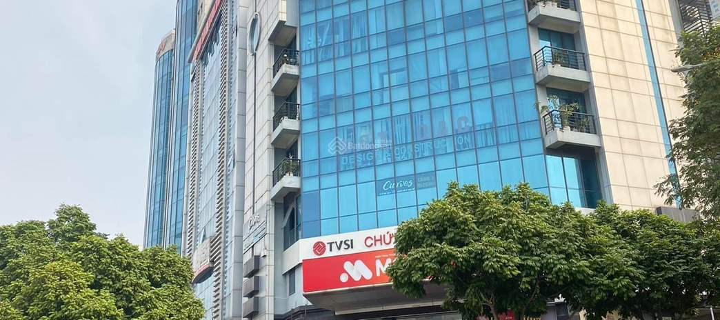 Bán tòa văn phòng mặt phố Trần Thái Tông, lô góc hai mặt phố 150m2 x 8 tầng, mặt tiền 16m