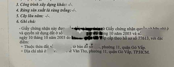 Mặt tiền 345.6m2 Lê Văn Thọ- Quang Trung P8 Gv -03