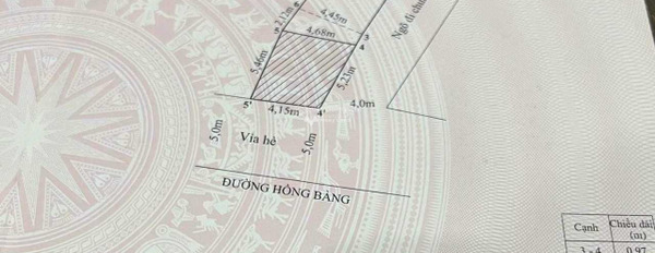 Cần ra đi gấp bán đất Hồng Bàng, Hải Phòng giá bán chốt nhanh 5 tỷ có diện tích khoảng 47.9m2-02