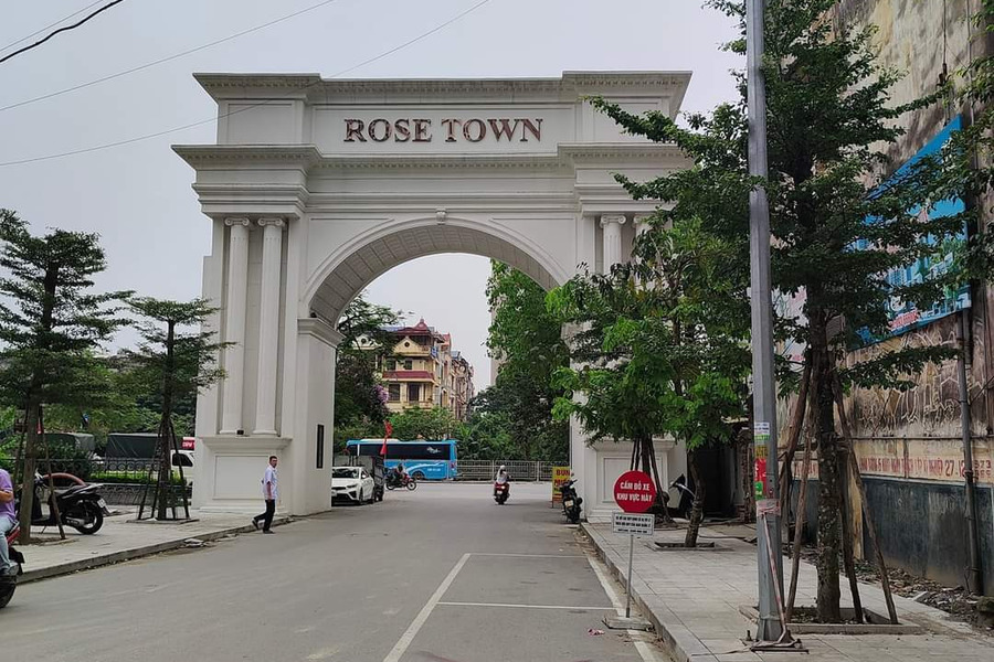 Nhỉnh 23 tỷ liền kề vip quận Hoàng Mai, Rose Town 79 Ngọc Hồi, 123m2, 4 tầng, mặt tiền 6,5m-01