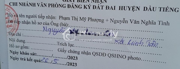 Minh Tân, Dầu Tiếng 1.3 tỷ bán đất Có tổng diện tích 300m2-03