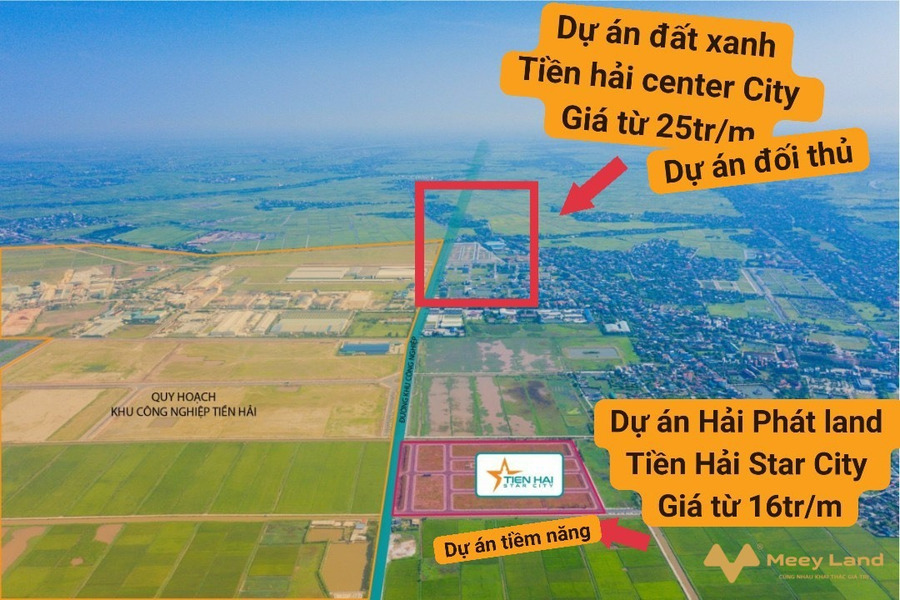 Chỉ 650 triệu sở hữu lô đất nền đầu tư tại Tiền Hải, Thái Bình, gần cao tốc bao biển, đối diện khu công nghiệp Viglacera-01