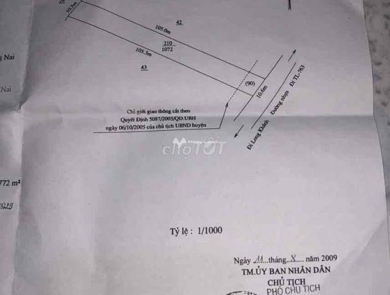 Từ 5.3 tỷ bán đất diện tích chung 1067m2 vị trí thuận lợi tọa lạc ở Xuân Lộc, Đồng Nai-01