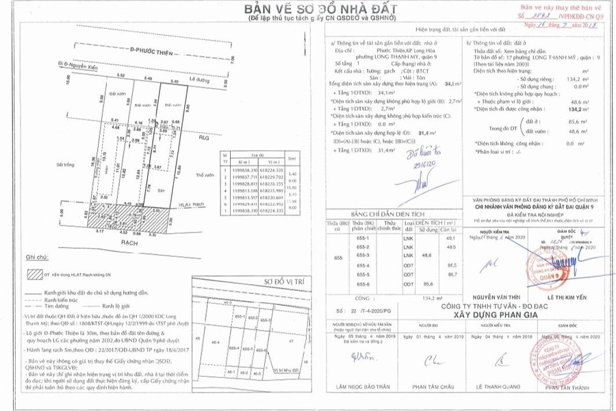 MT Phước Thiện 182m2 ngang 5,4m có nhà cấp 4, ngay Nguyễn Xiển Vinhomes, tdc phước thiện -01