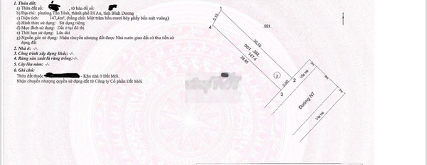 Đất sổ đỏ 148m phường Tân bình thị xã dĩ an bình dương -02