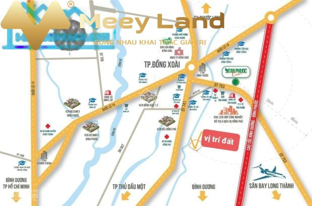 Ở Huyện Đồng Phú, Tỉnh Bình Phước bán đất 10 tỷ với dt rộng 3262m2-01