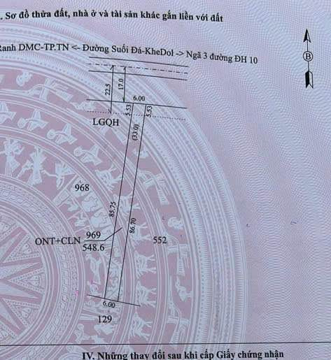 Bán đất thị xã Tân Uyên tỉnh Bình Dương giá 999.0 triệu-3