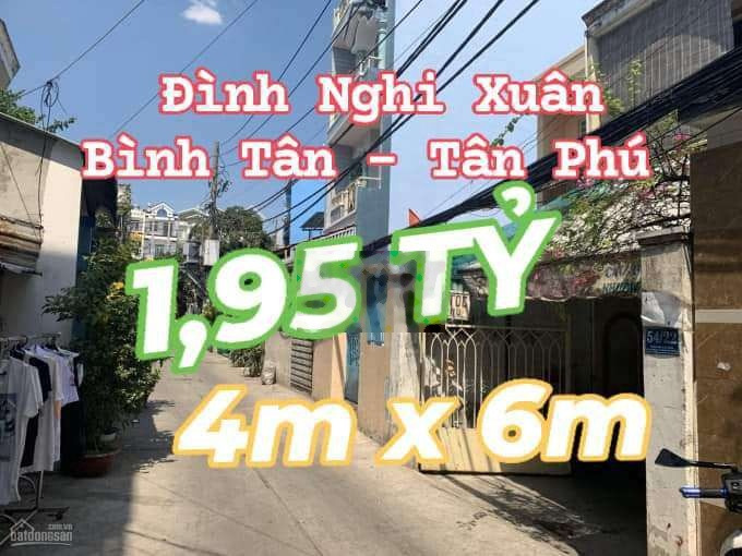 Hiếm 4x6 chỉ 1,95tỷ gần Ngã Tư 4 Xã, Bình Tân -01