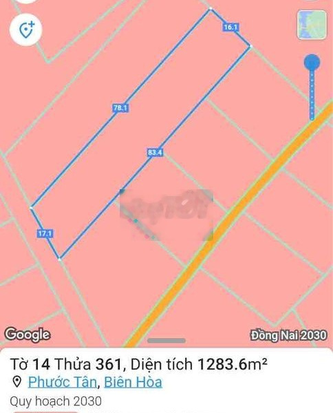 bán lỗ nhiều thửa 500m-1200m2 ở Phước Tân Biên Hoà -01