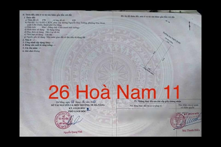 Bán đất quận Thanh Khê thành phố Đà Nẵng, giá 2,55 tỷ-01