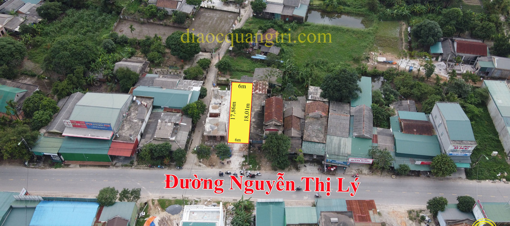 Bán đất thổ cư tại Quảng Trị, mặt tiền Nguyễn Thị Lý - Quảng Trị