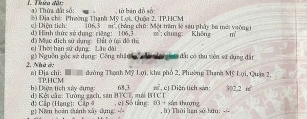 Có diện tích rộng 106m2 bán nhà vị trí nằm trên Thạnh Mỹ Lợi, Quận 2 tổng quan có 5 phòng ngủ 3 WC liên hệ ngay để được tư vấn-02